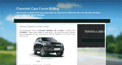 Desktop Screenshot of chevrolet.car18.org